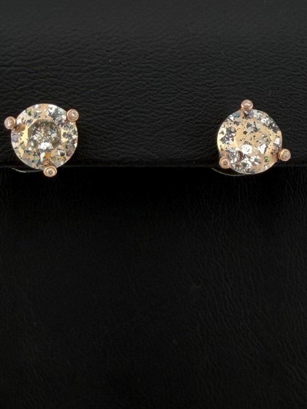 Kate Spade Rise & Shine post earrings Rose & Silver